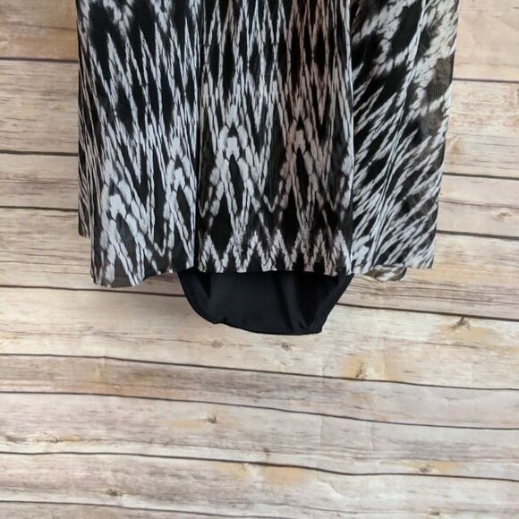 Gottex profile one piece with tankini swimsuit size 10 - Picture 7 of 8